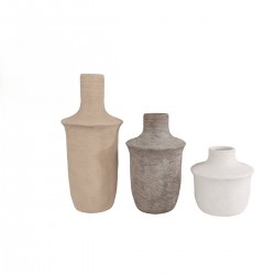 Vaas Jae set van 3 – aardetinten 